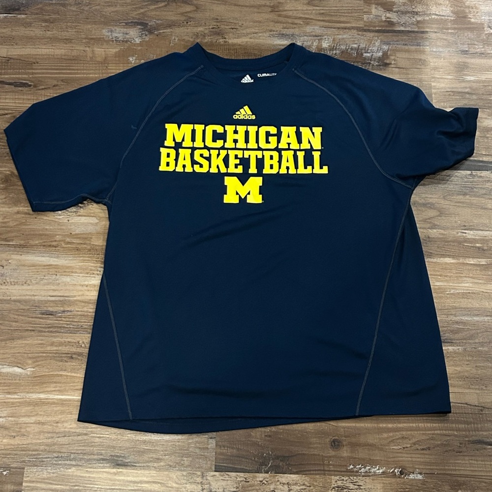 Adidas Michigan Basketball Tee XL
